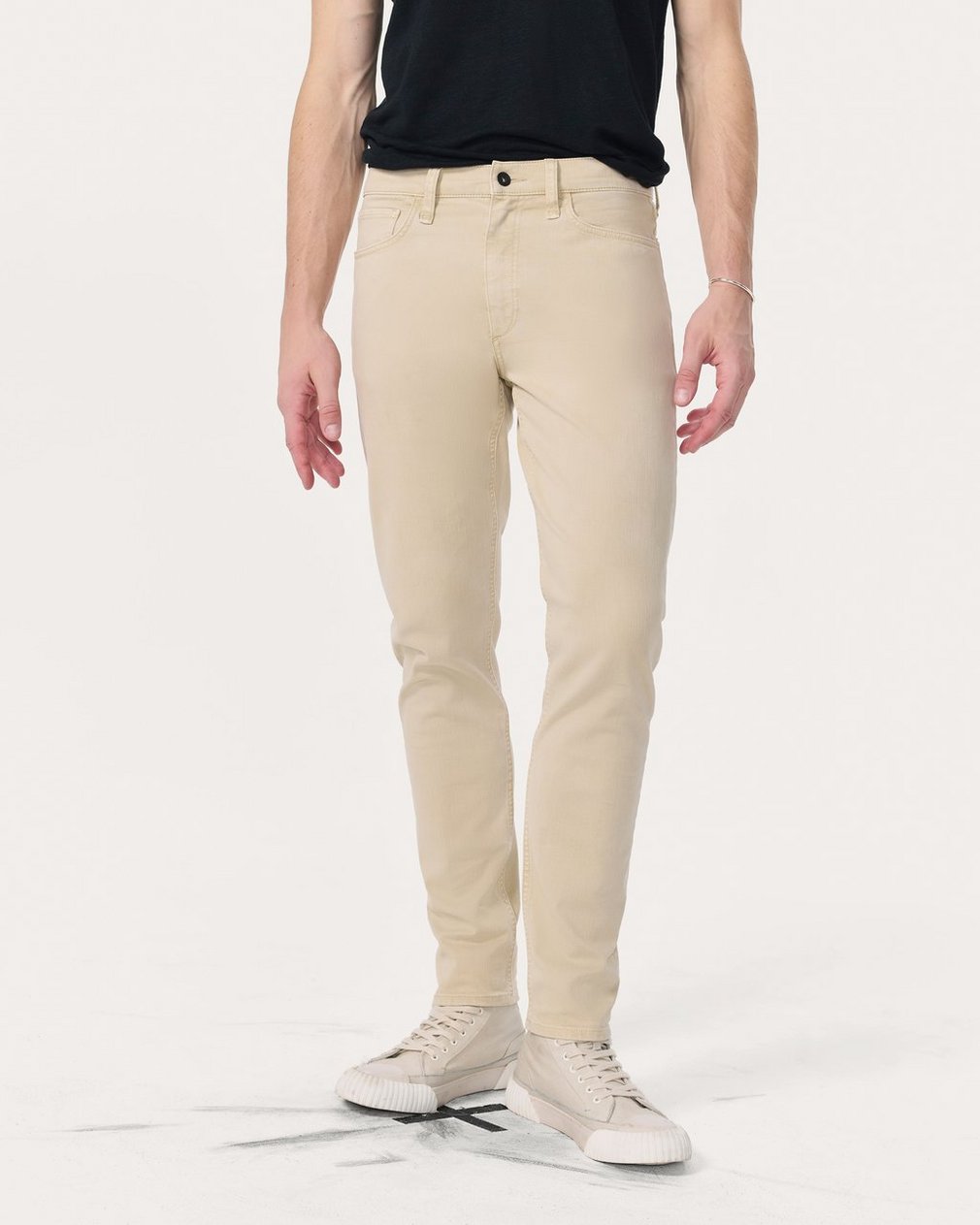Fit 2 Slim Jeans - Light Beige - Image 3