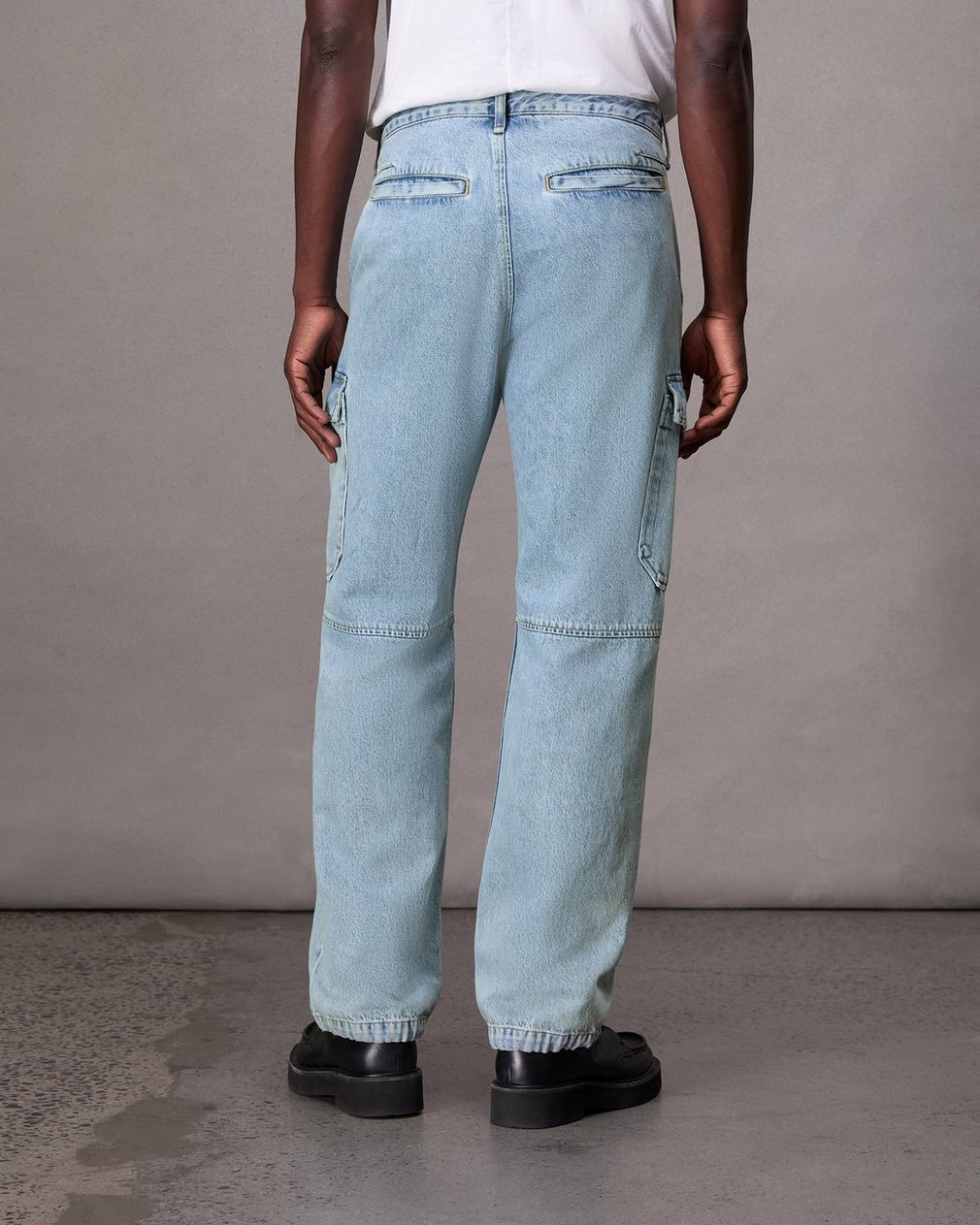 Fit 4 Straight Fit Cargo Jean - Skylight - Image 4