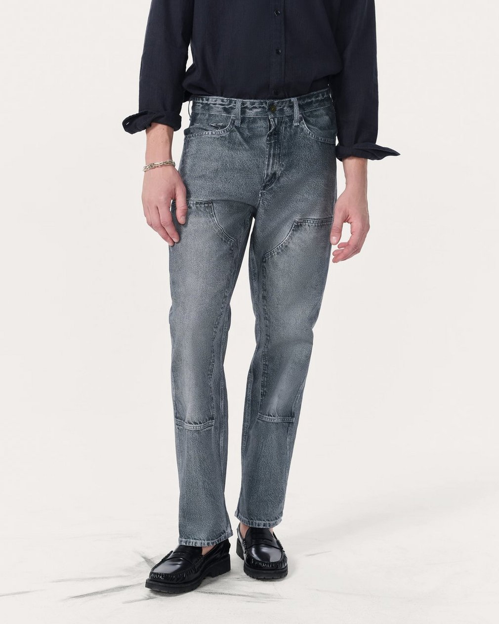 Miramar Fit 4 Carpenter Pants - Dashby Greyscale - Image 3