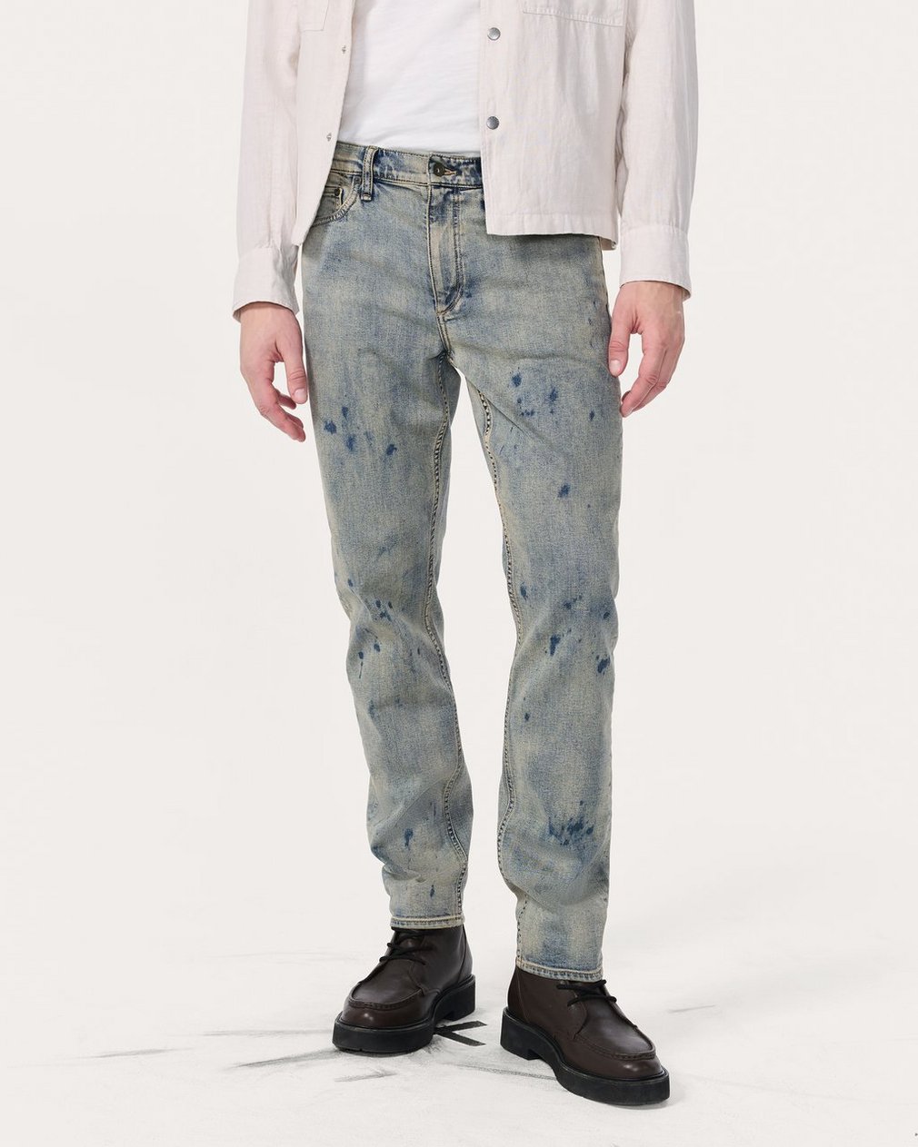 Fit 2 Slim Jeans - Worn Bleach - Image 3