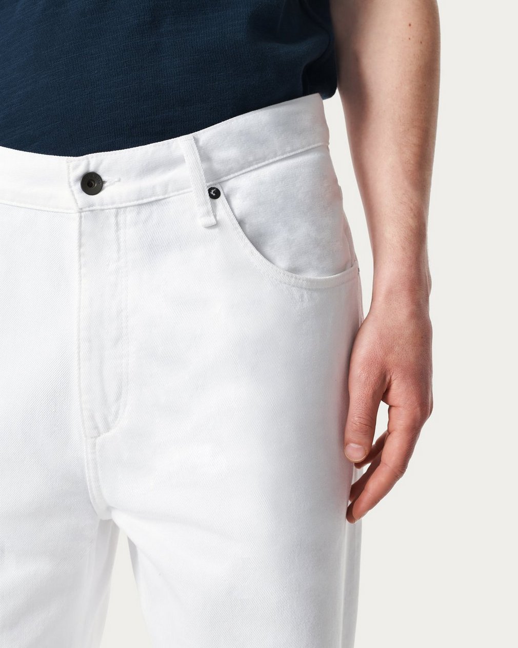 rbBAGGY Fit Jeans - White - Image 4