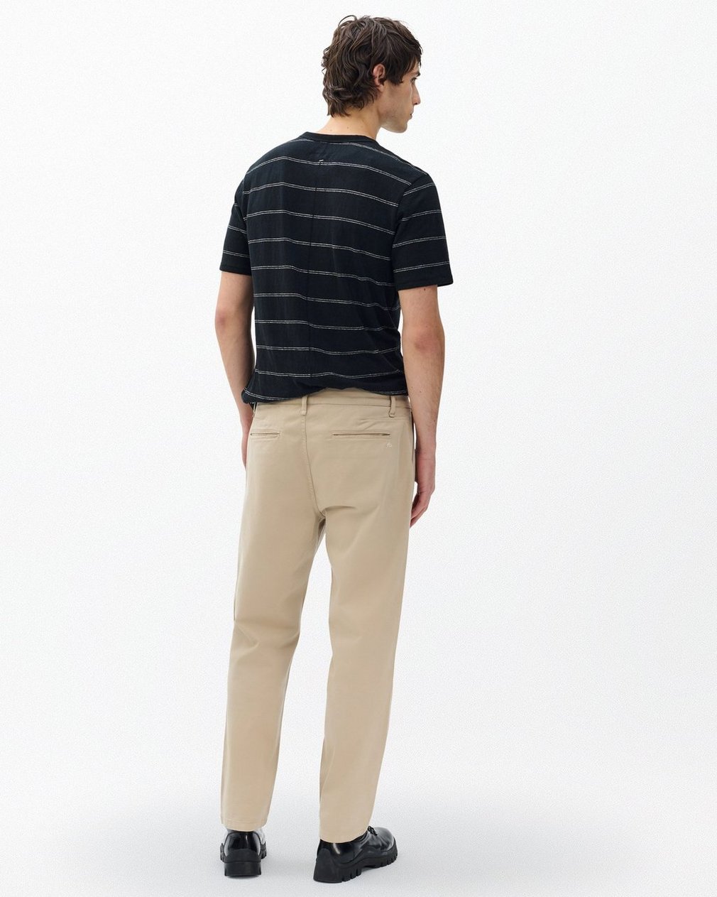 Evan Pleated Stretch Twill Chinos - Light Metal - Image 6