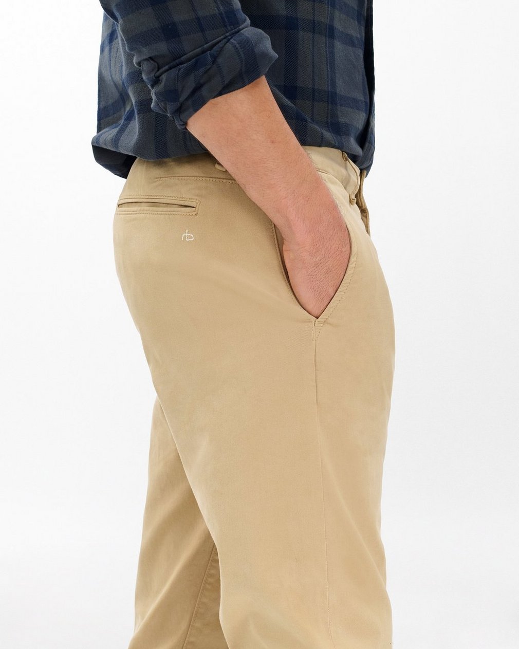 Fit 3 Athletic Chinos - Khaki - Image 5