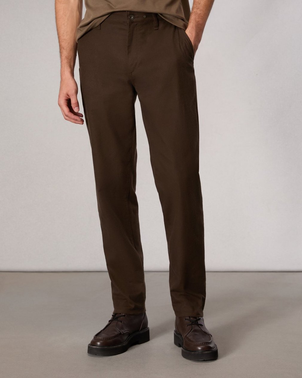 Standard Flannel Chino Pant - Army - Image 5