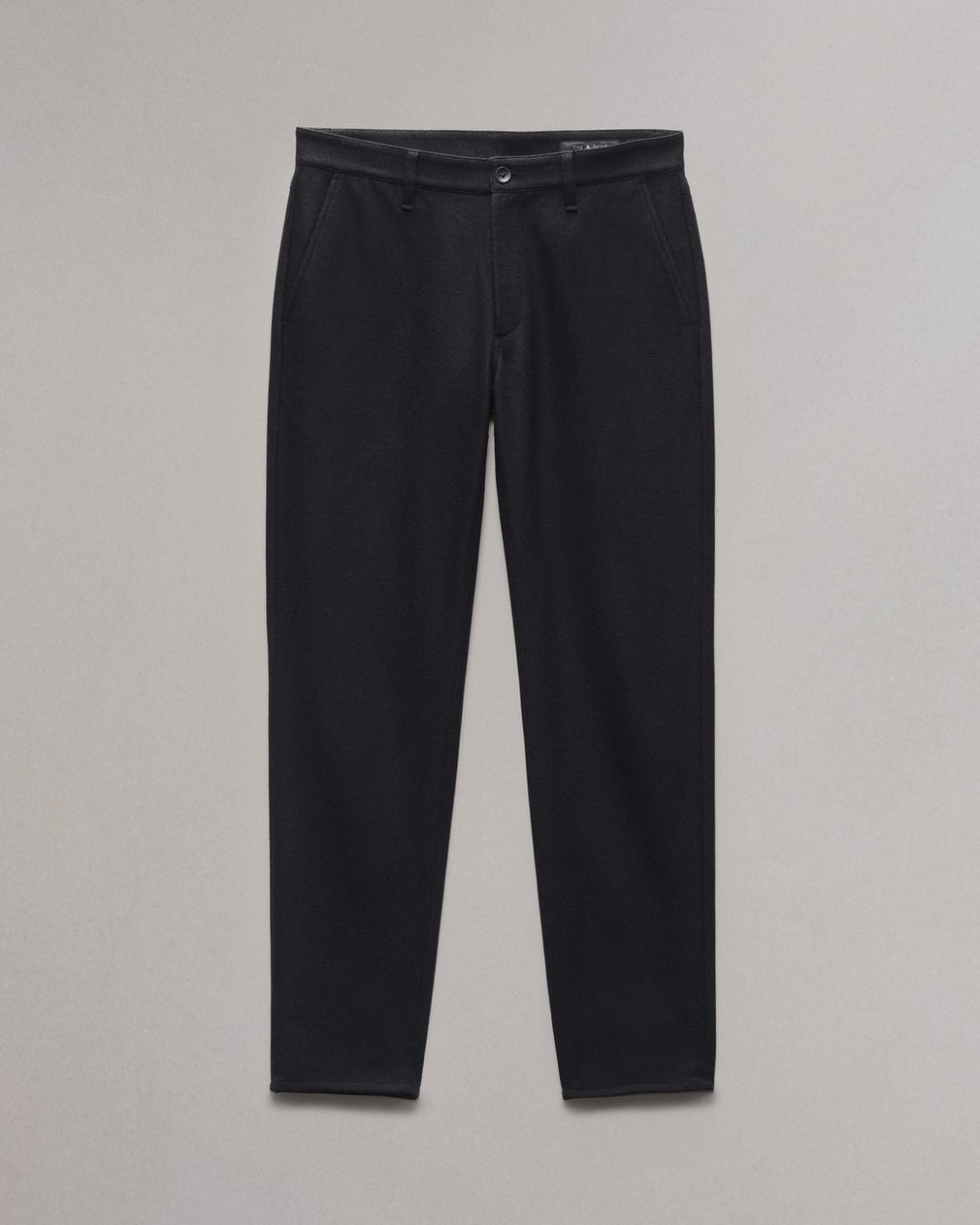Standard Flannel Chino Pant - Black - Image 2