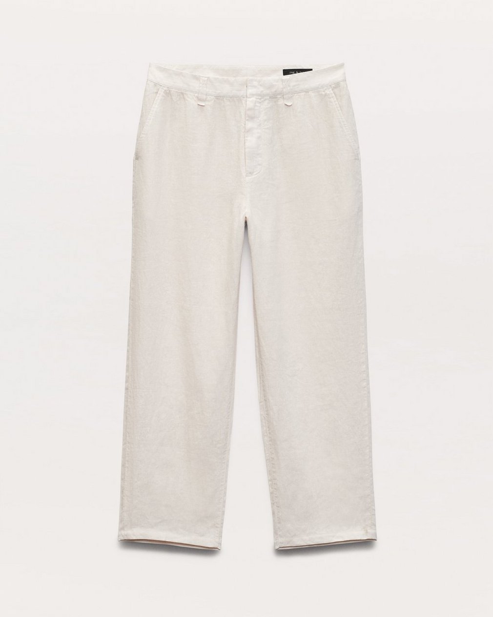 Baggy Linen Trousers - Chime Grey - Image 2