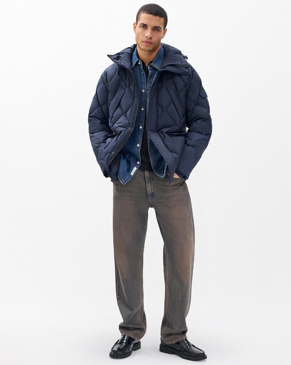 Dane Quilted Down Jacket - Salute - Image 3