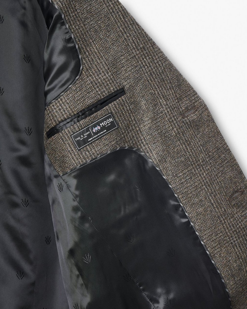 Heritage Plaid Wool Coat - Brown - Image 8