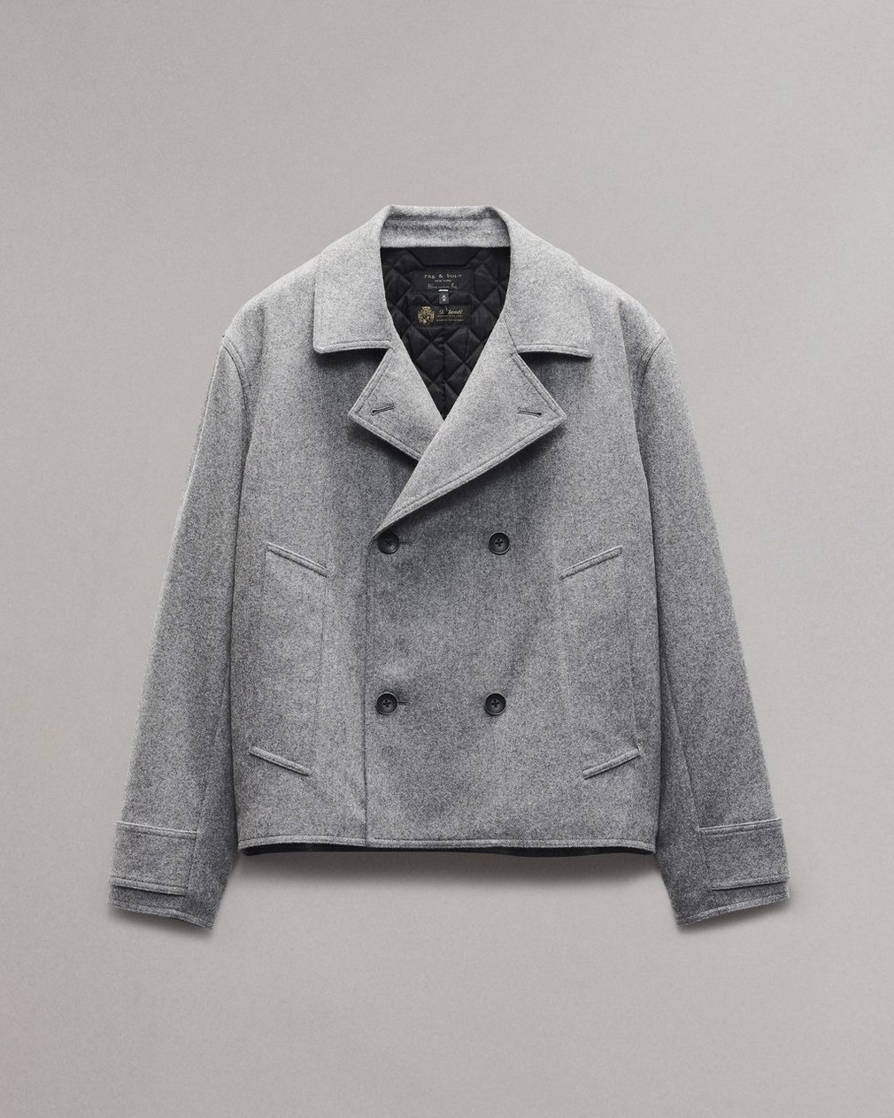 Eddy Wool-Blend Jacket - Mid Charcoal - Image 2