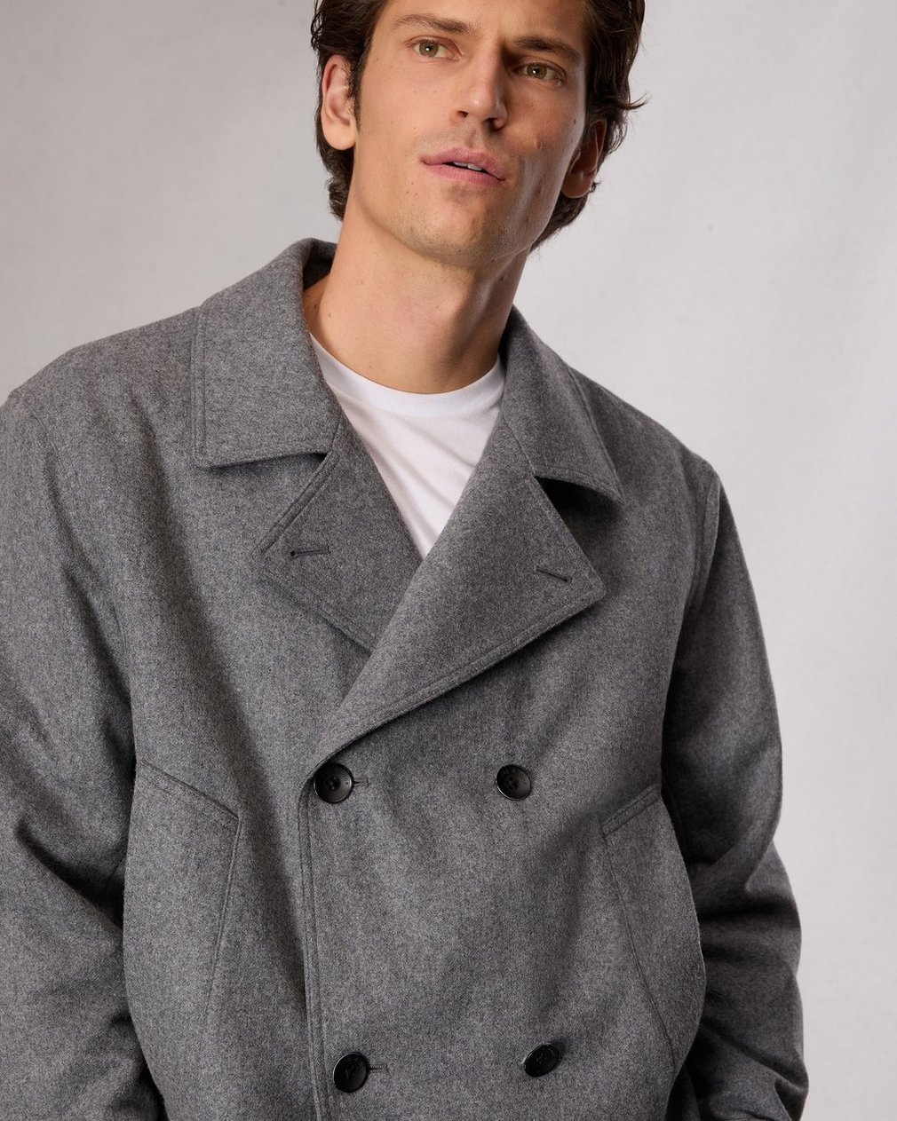 Eddy Wool-Blend Jacket - Mid Charcoal - Image 6
