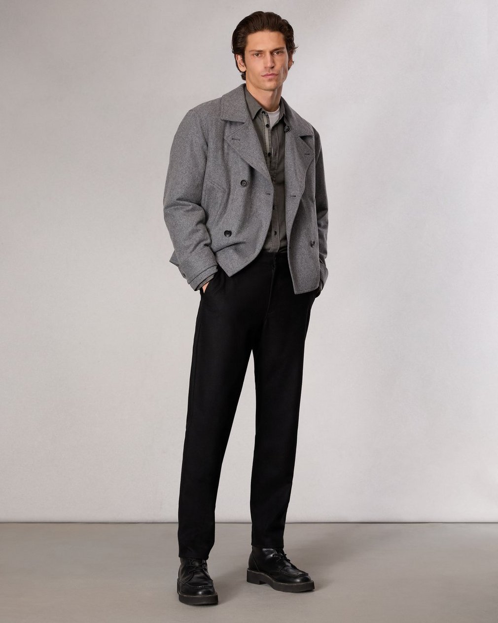 Eddy Wool-Blend Jacket - Mid Charcoal - Image 7