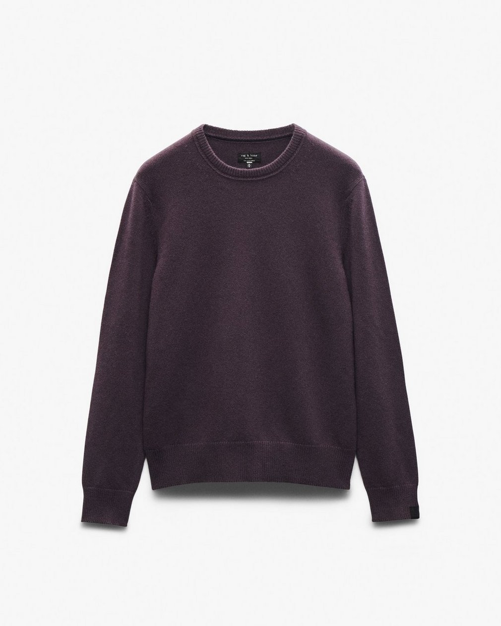 Declan Cashmere Sweater - Deep Plum - Image 2