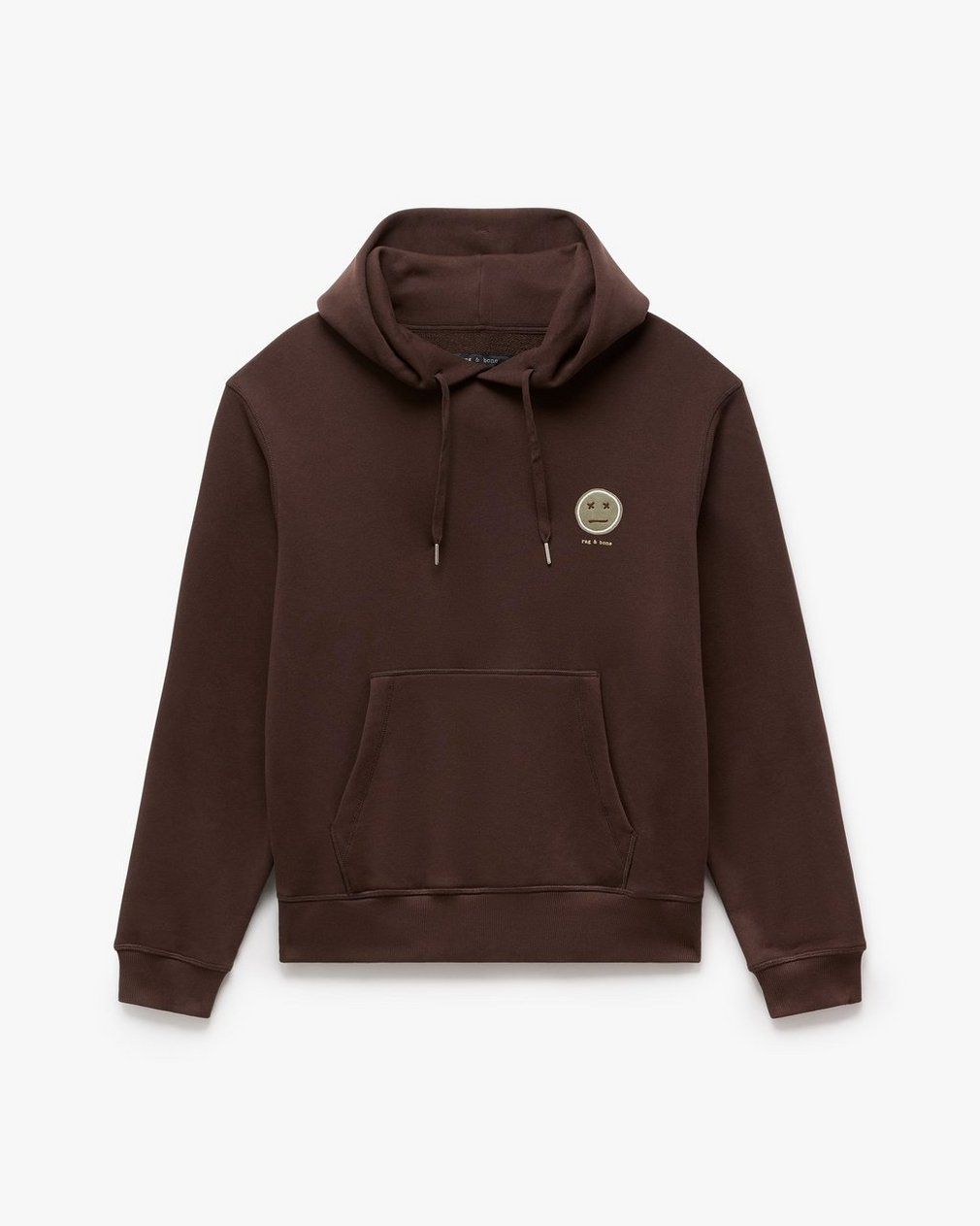 Sour Face Embroidered Hoodie - Brown Multi - Image 2