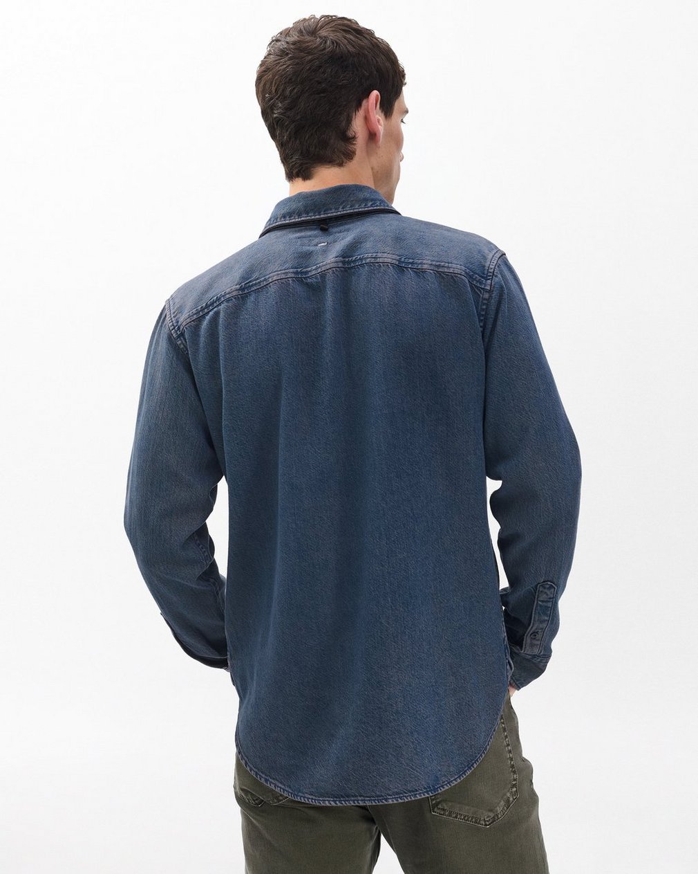 Jack Infuse Denim Shirt - Graphite Indigo - Image 6