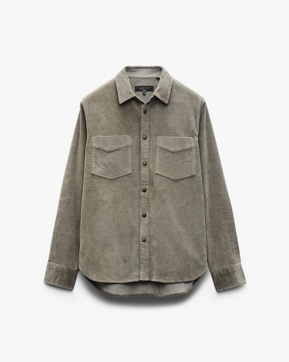Corduroy CPO Overshirt - Dark Green - Image 2