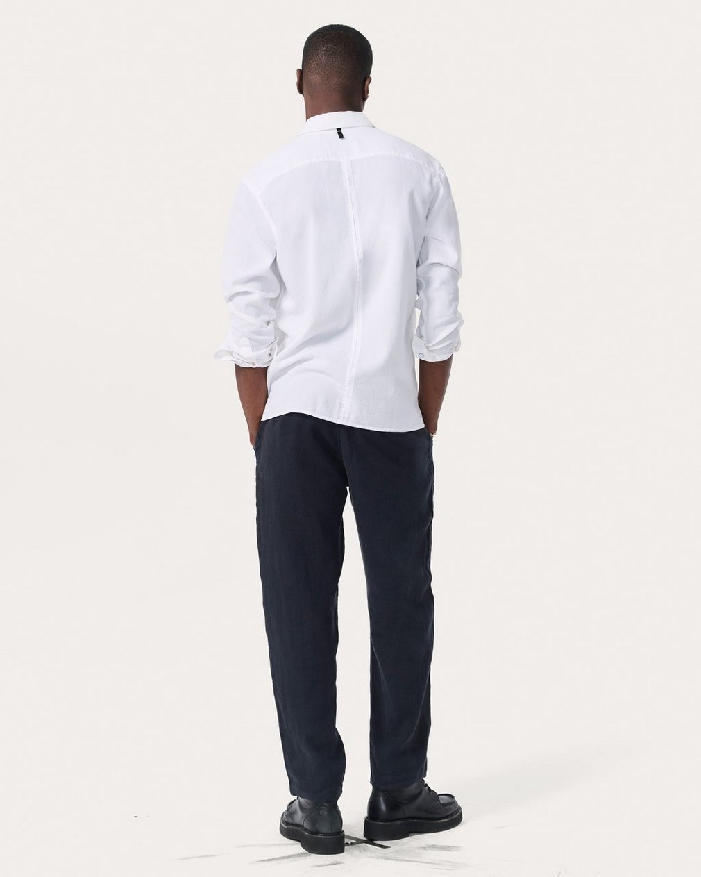 Dalton Canvas Shirt - White - Image 6