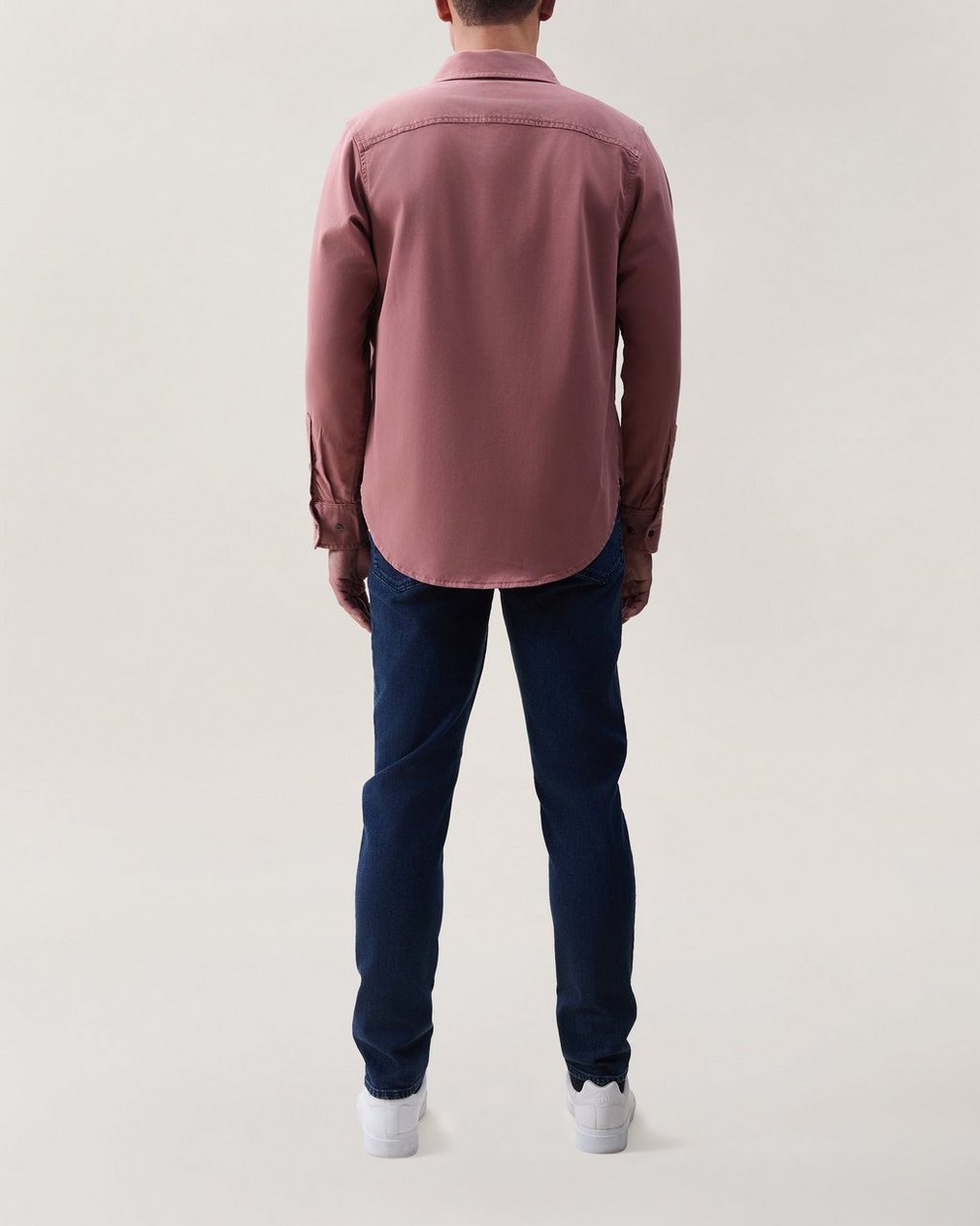 Jack Cotton-Blend Shirt - Washed Rose - Image 2
