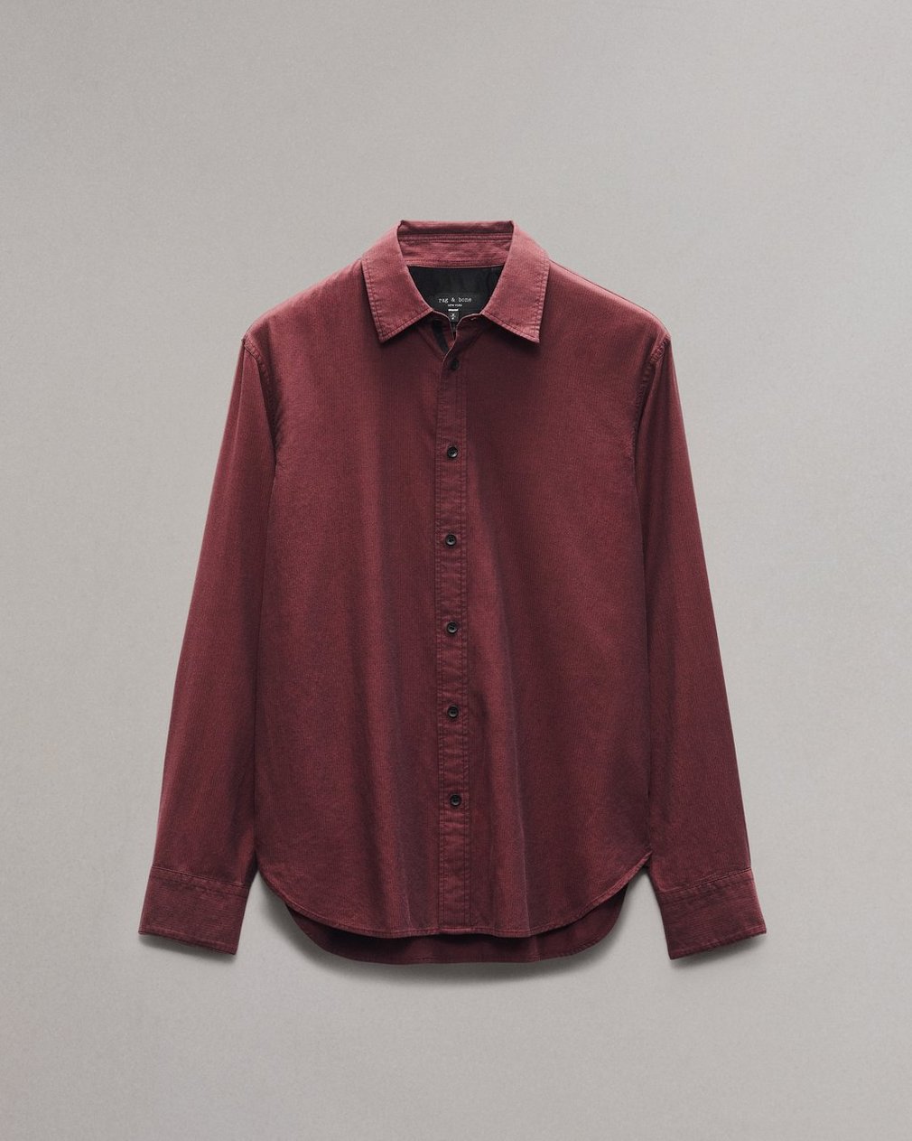 Finch Textured Striped Shirt - Red Stripe - Image 2