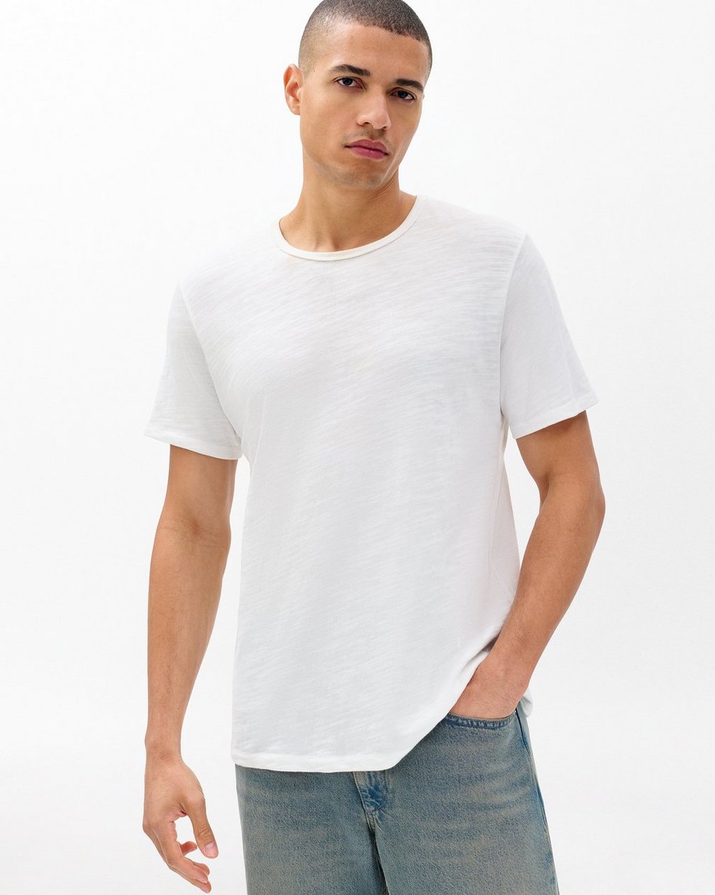 Two-Pack Classic Flame Tee - White - Image 3