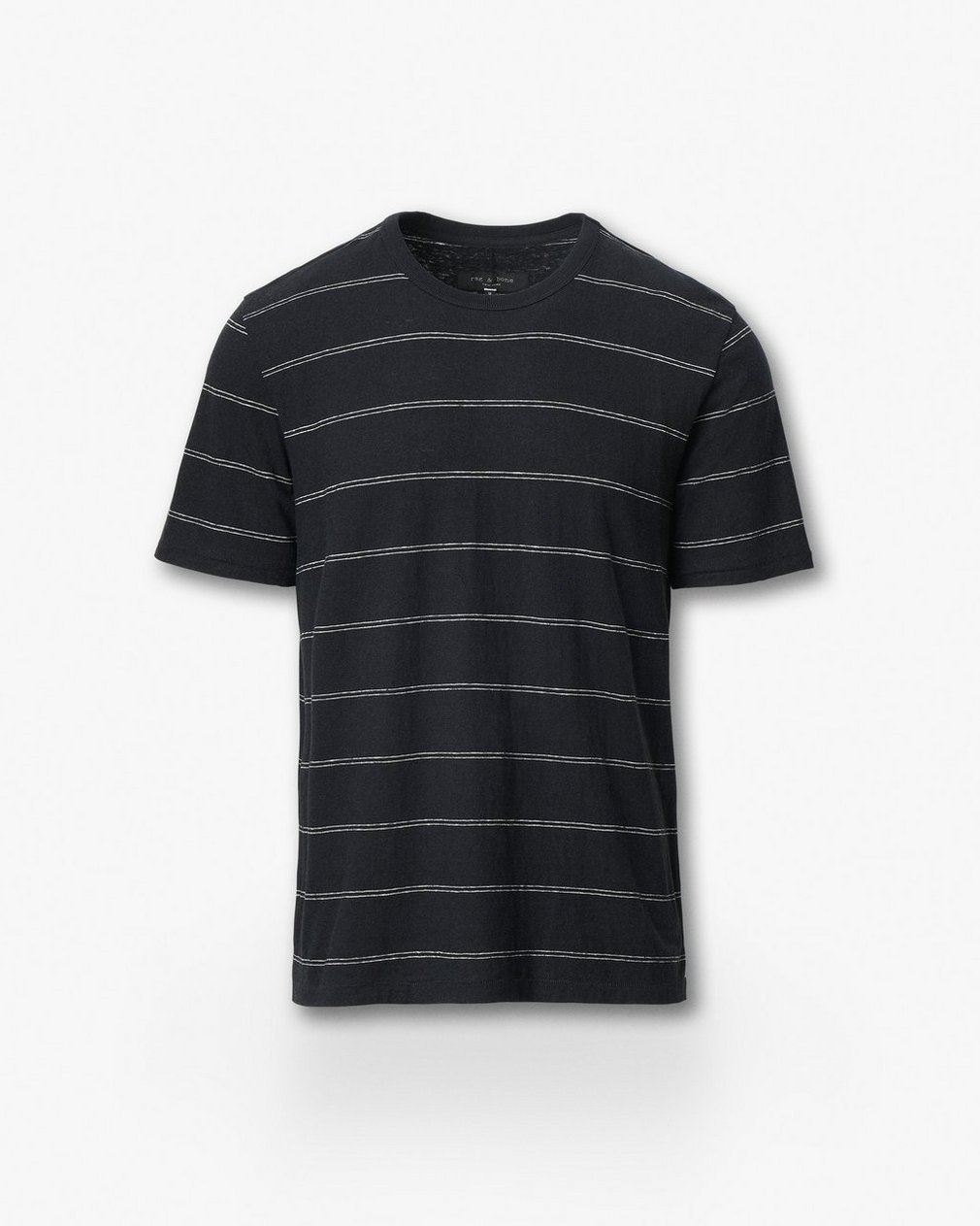 Classic Striped Tee - Black