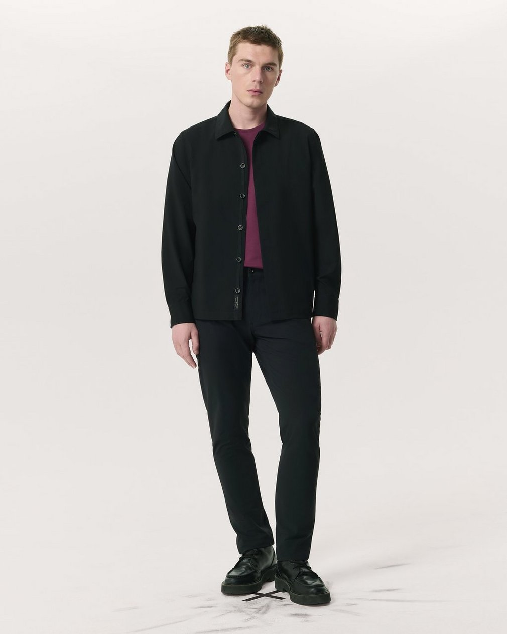 Tech Jersey T-Shirt - Rosewood - Image 4