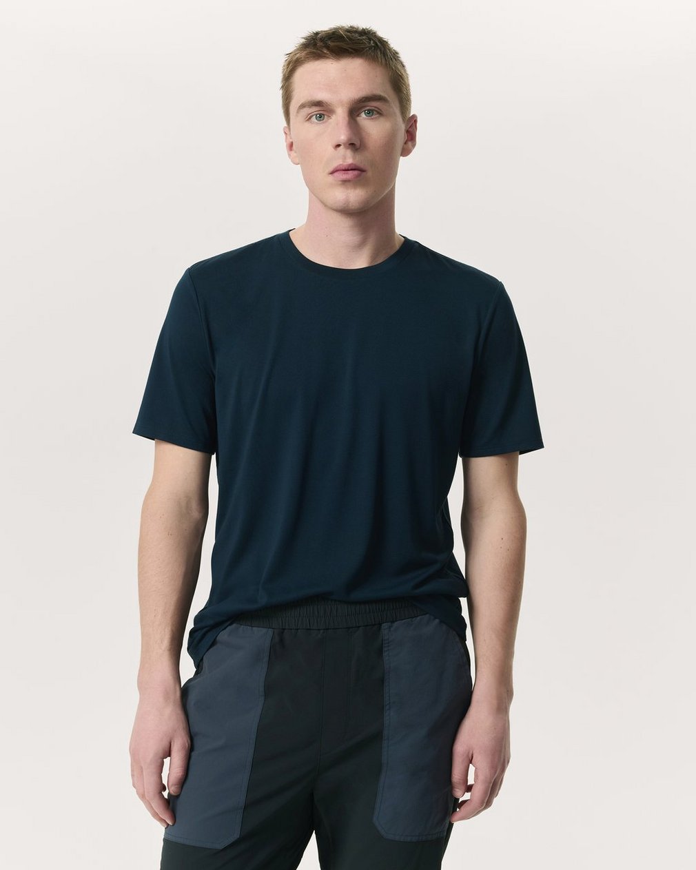 Tech Jersey T-Shirt - Navy - Image 2