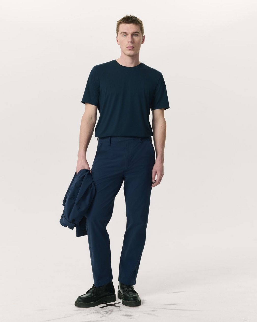 Tech Jersey T-Shirt - Navy - Image 4