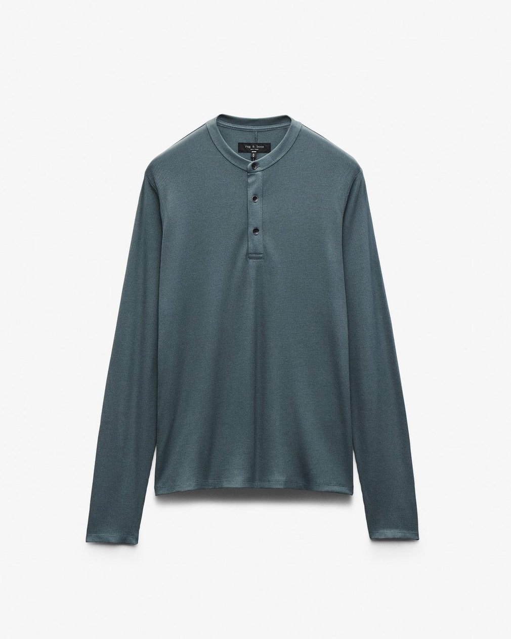 Tech Waffle Henley - Slate
