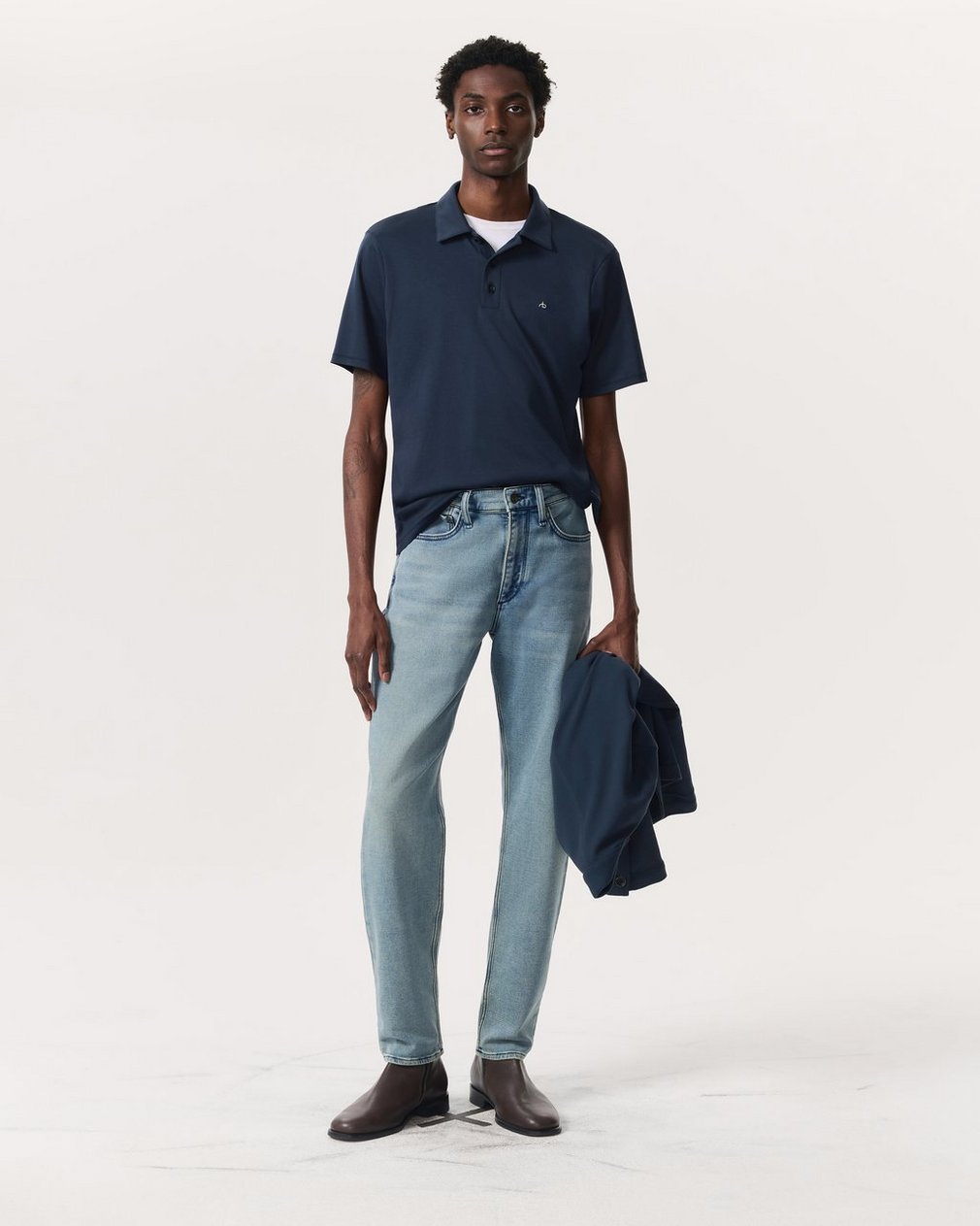 Pima Cotton Polo Shirt - Salute - Image 4