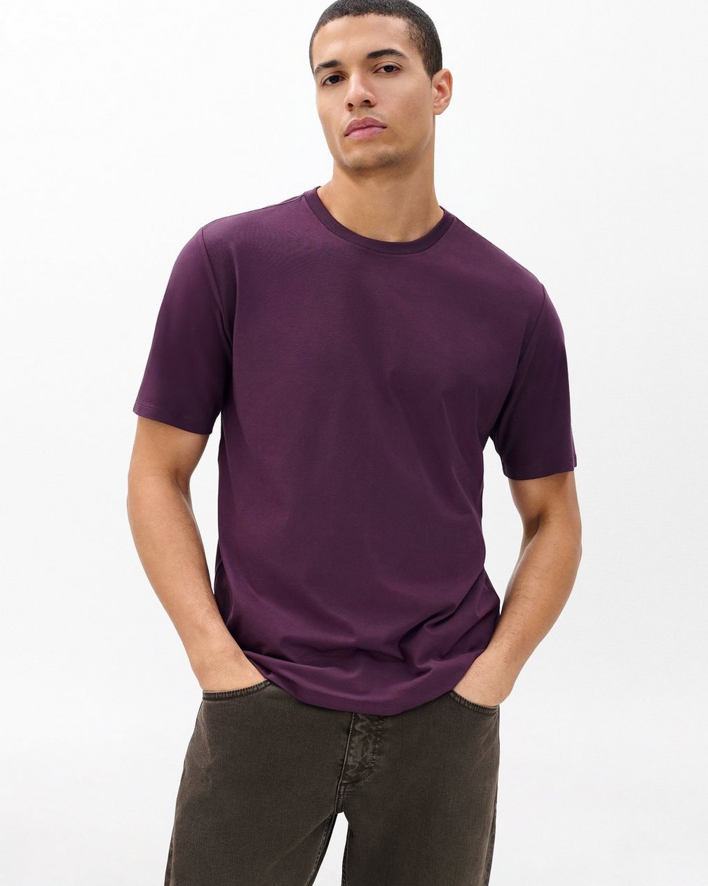 Tech Jersey Tee - Faded Purple - Image 2