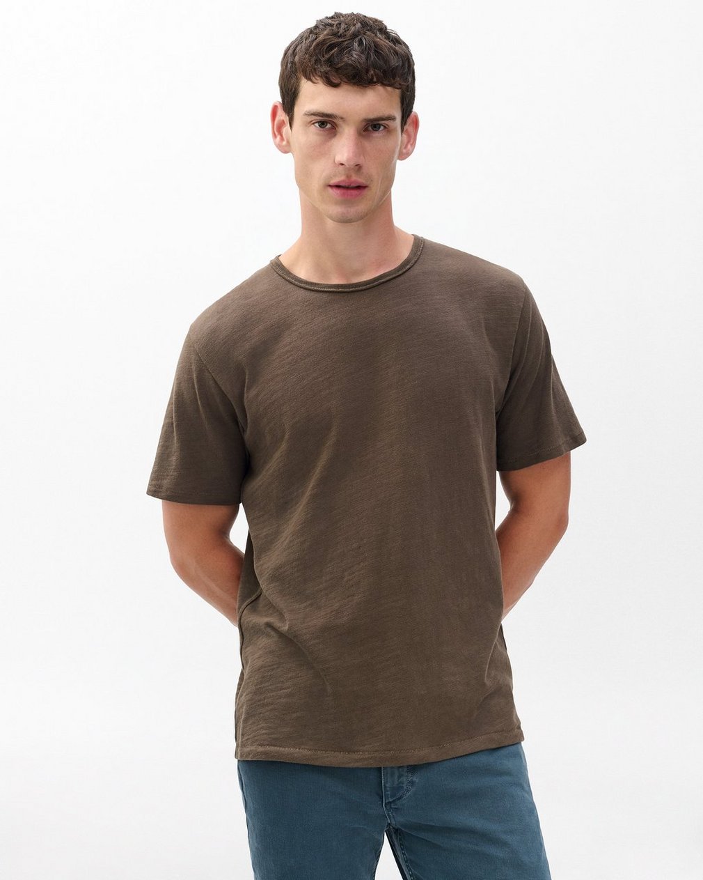 Classic Flame Tee - Stonewall - Image 2