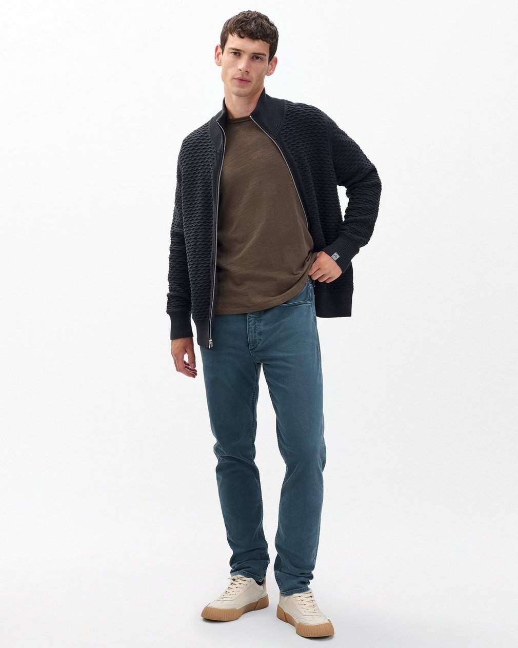 Classic Flame Tee - Stonewall - Image 3