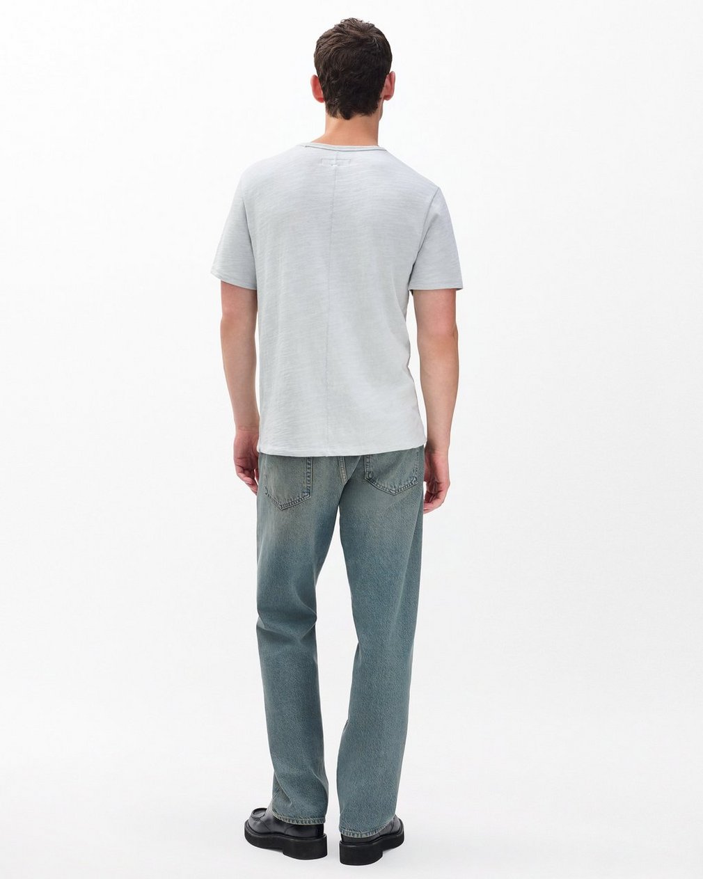 Classic Flame Tee - Grey Ice - Image 5