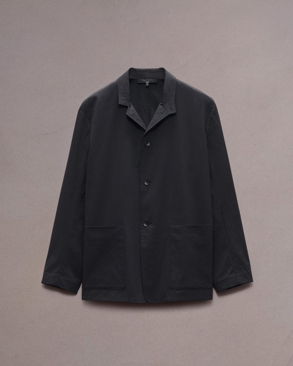 Gramercy Cotton Blazer - Black - Image 2