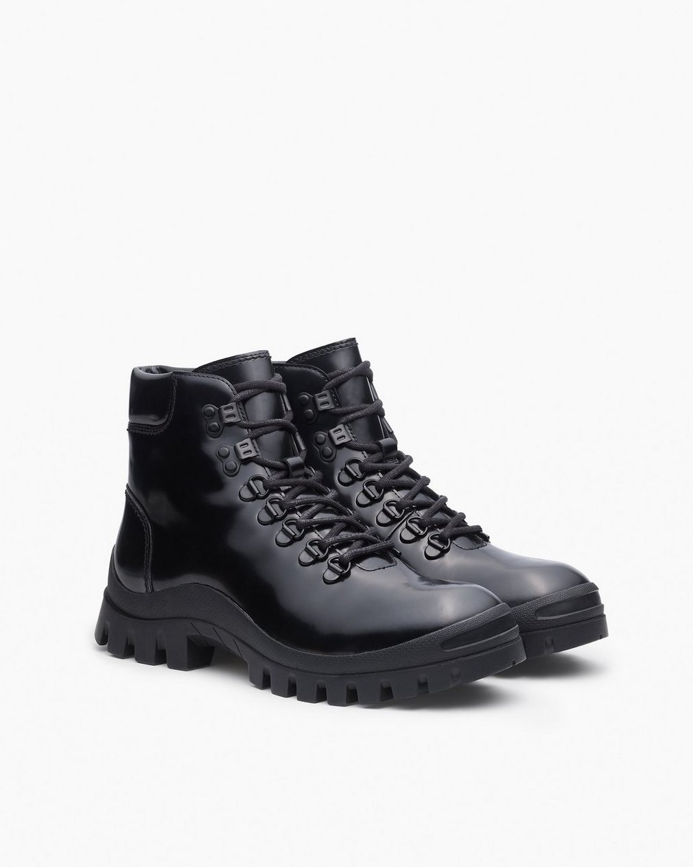 Stanton Leather Hiking Boots - Black - Image 4