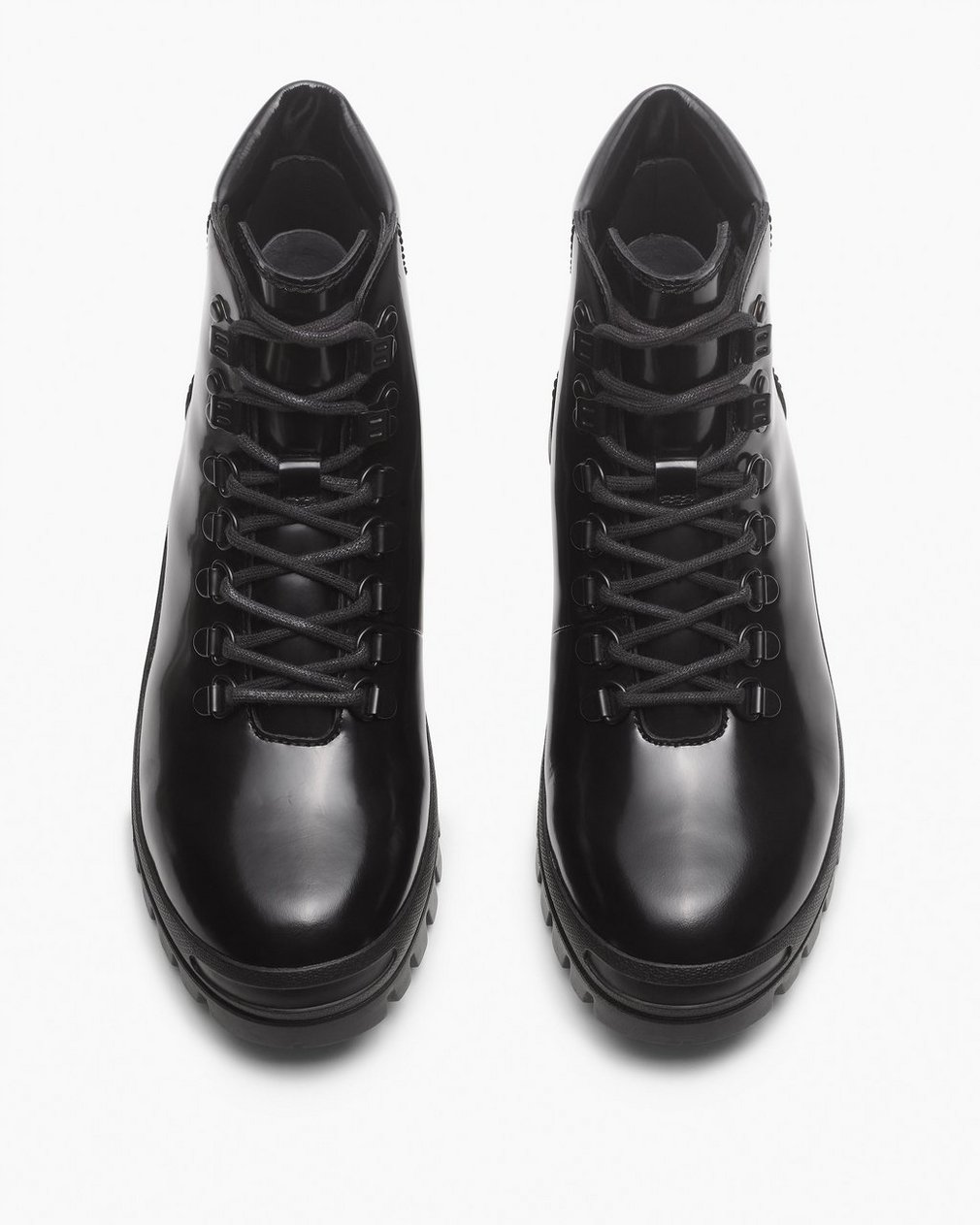 Stanton Leather Hiking Boots - Black - Image 5