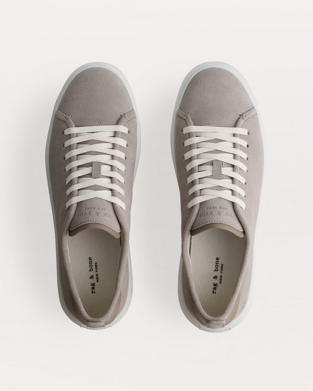 Perry Suede Sneakers - Ice Grey Suede - Image 2